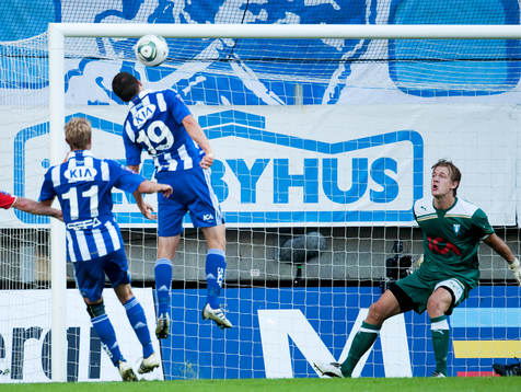 Johan Dahlin, målvakt Malmö, Hannes Stiller, Göteborg