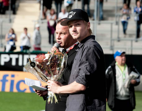 Sebastian Eriksson avtackas