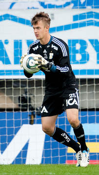 Erik Dahlin, målvakt