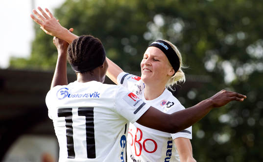 0-1 Sarah Michael, Örebro, jubel