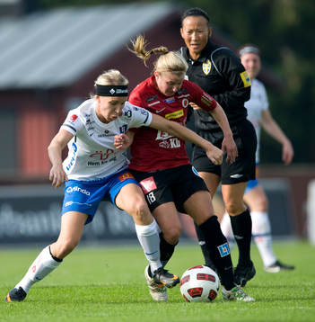 Elin Magnusson, Örebro och Gudny Björk Odinsdottír,