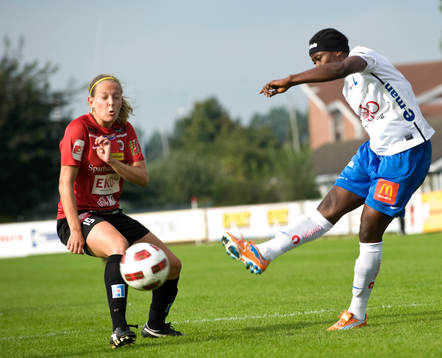 Sandra Betschart, Kristianstad och Sarah Michael, Örebro