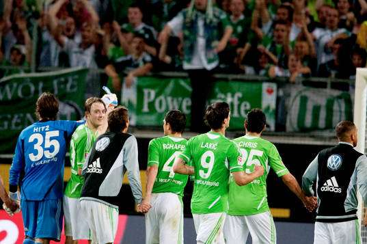Rasmus Jönsson, Wolfsburg, jubel