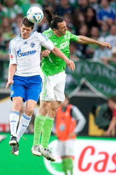 Klaas-Jan Huntelaar, Schalke, Sotirios Kyrgiakos, Wolfsburg