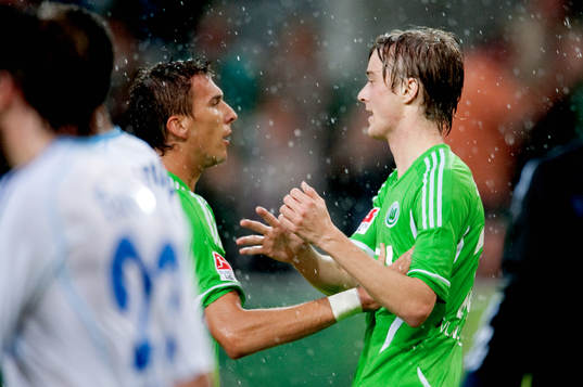 Mario Mandzukic, Rasmus Jönsson, Wolfsburg, jubel, 1-0,