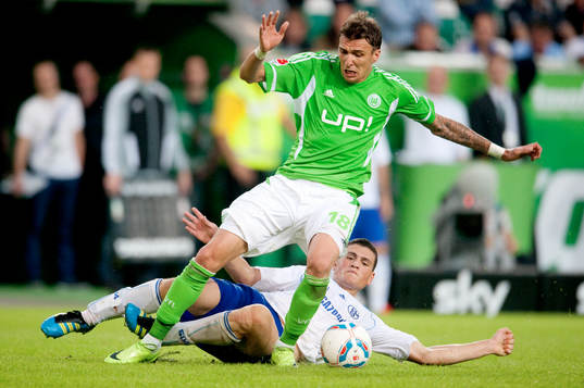 Mario Mandzukic, Wolfsburg, Kyriakos Papadopoulos, Schalke