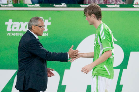 Felix Magath, tränare, Wolfsburg, Rasmus Jönsson,