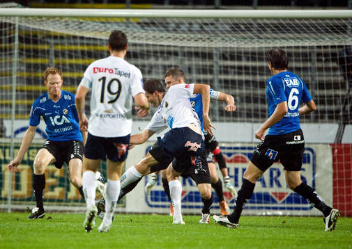 Mikael Dahlberg, Geffle gör 1-2
