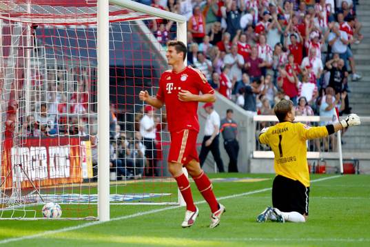 Mario Gomez, Bayern (Jubel)