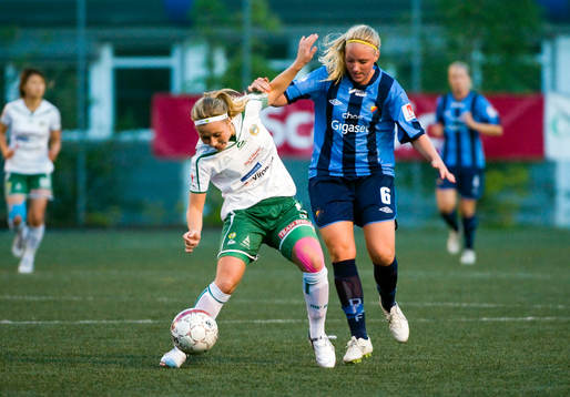 Bläddra bland fler bilder av Fotboll, dam, Damallsvenskan, Hammarby - Djurgården