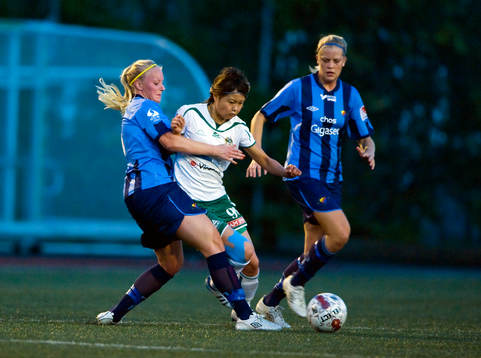 Isabelle Hammarbäck, Djurgården, Mami Yamaguchi, Hammarby