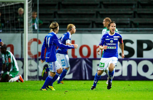 Kevin Walker, Sundsvall, jubel