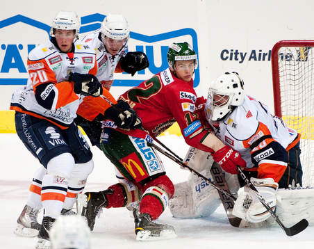 Johan Sundström, Frölunda, Johan Jonsson, Martin Gerber,