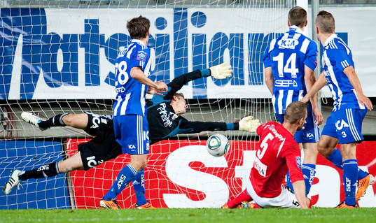 Tobias Carlsson, Kalmar, avgör - 3-4