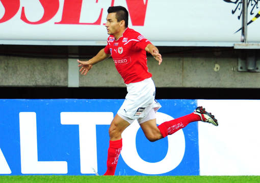 Emin Nouri, Kalmar, 0-2. Jubel