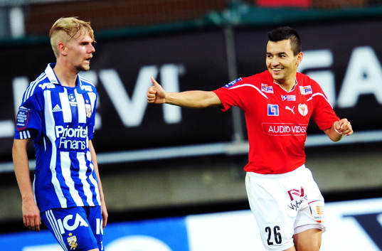 Emin Nouri, Kalmar, 0-2, jubel