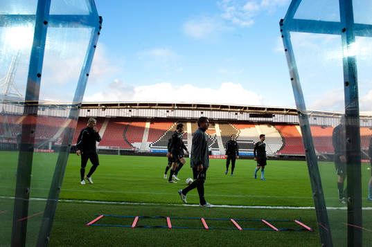 Träning på stadion