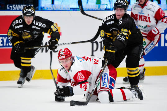 Petr Vampola, Timrå tappar kontrollen över pucken till