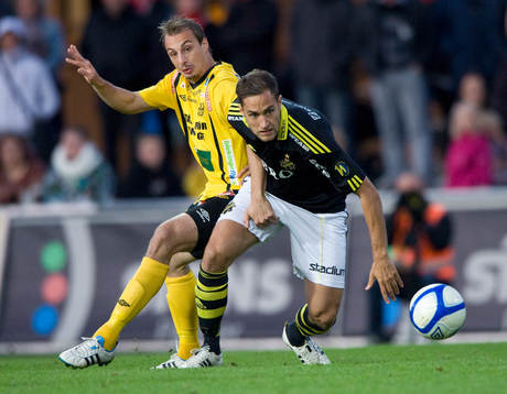 Pär Eriksson, Mjällby och Niklas Backman, AIK
