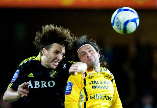 Nils-Eric Johansson, AIK och Pavel Zavadil, Mjällby