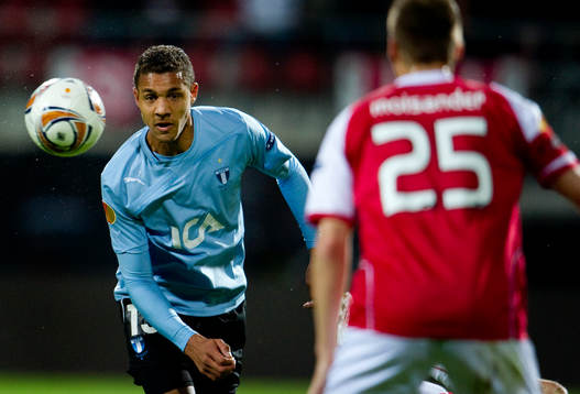 Mathias Ranegie, Malmö FF, Niklas Moisander, AZ Alkmaar