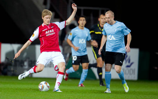 Rasmus Elm, AZ Alkmaar, Daniel Larsson, Malmö FF