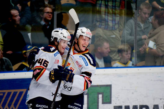 Pontus Åberg, Philip Holm, Djurgården, jubel, 2-0