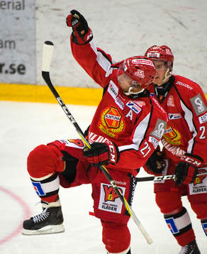 Niklas Anger, Almtuna, jubel