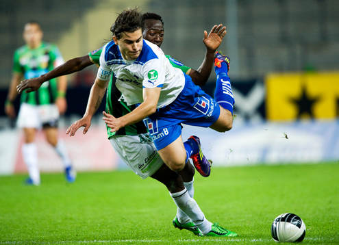 Reuben Ayarna, Gais, fäller Astrit Ajdarevic, Norrköping