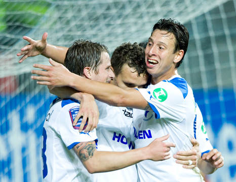 1-2 Sphetim Hasani, Norrköping. Jubel, glädje