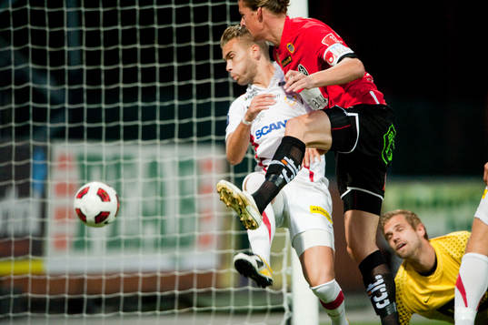 Fredrik Liverstam, Landskrona trycker in 1-0
