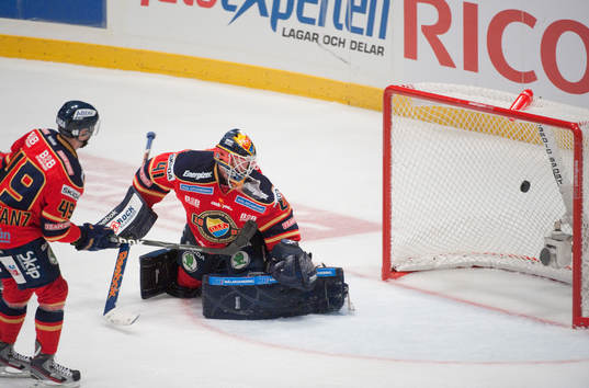 0-1 går in bakom Gustaf Wesslau, målvakt Djurgården