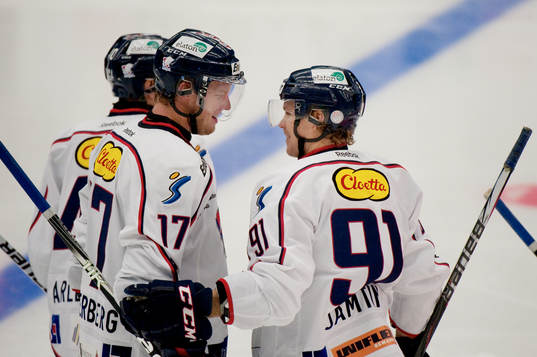 Carl Söderberg, Andreas Jämtin, Linköping, jubel