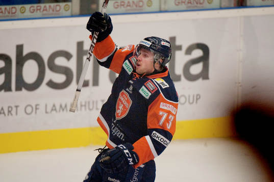 Mike Iggulden, Växjö, jubel, 1-1