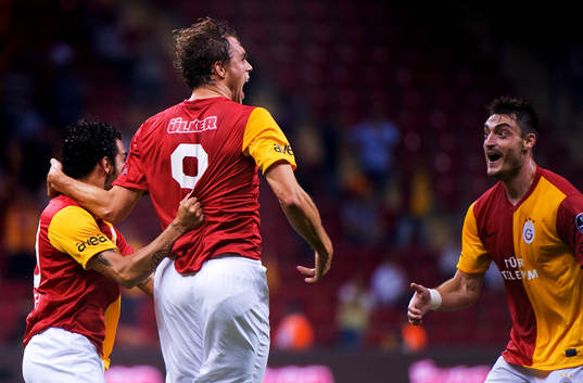 Johan Elmander, Galatasaray, jubel, glädje