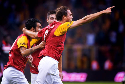 Johan Elmander, Galatasaray, jubel