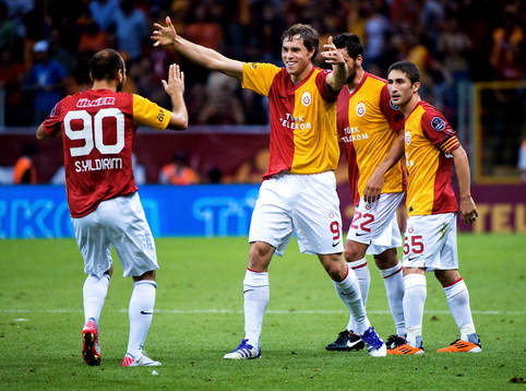 Johan Elmander, Galatasaray, jubel