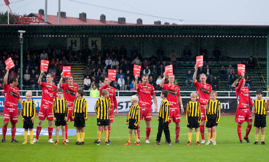 Elfsborg ger rasismen rött kort