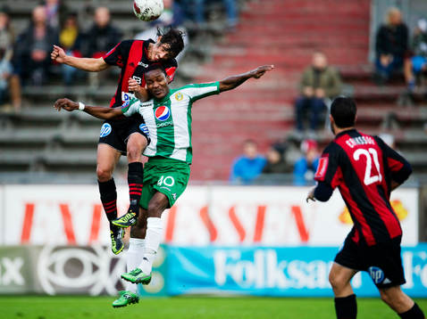 Gabriel Petrovic, Brommapojkarna, i en luftduell med Isaac