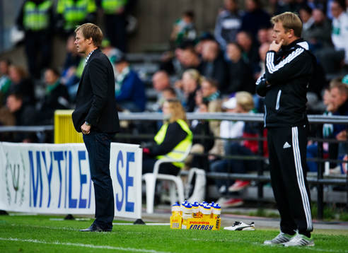 Roger Sandberg, tränare, Hammarby, och Robert