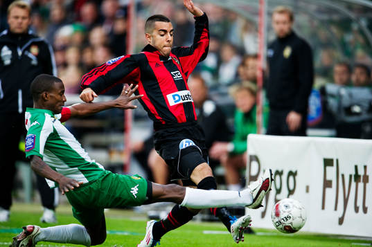 José Monteiro De Macedo, Hammarby, tacklar Dalil Benyahia,