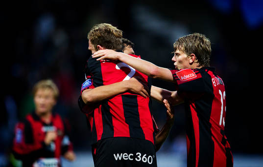 Pontus Segerström, Mauricio Albornoz och Tim Björkström,