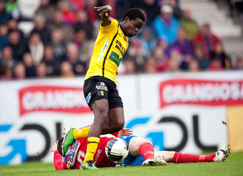 Patrick Osiako, Mjällby mot Ardian Gashi, Helsingborg