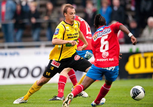Pär Eriksson, Mjällby och May Mahlangu, Helsingborg