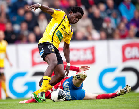 Patrick Osiako, Mjällby mot Ardian Gashi, Helsingborg