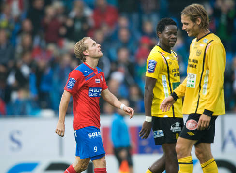 3-0, Erik Sundin, Helsingborg - men vad skrattar Patrick