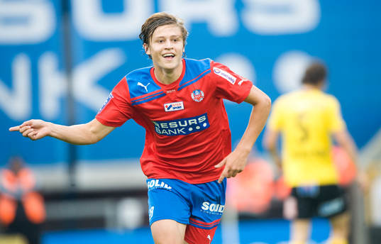2-0 Simon Thern, Helsingborg. Jubel