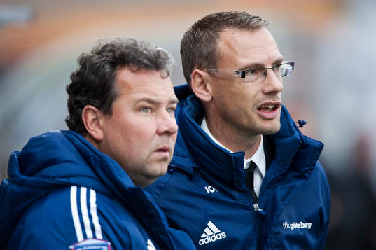Stefan Rehn och Jonas Olsson, tränare