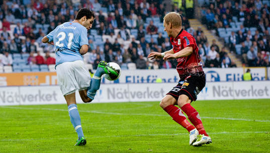 Jimmy Durmaz, Malmö FF klackar med sig bollen