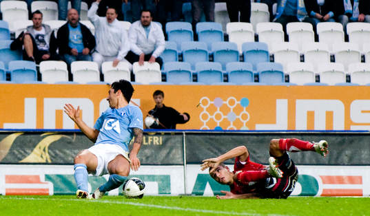 Jiloan Hamad, Malmö FF fälls men återfår balansen och